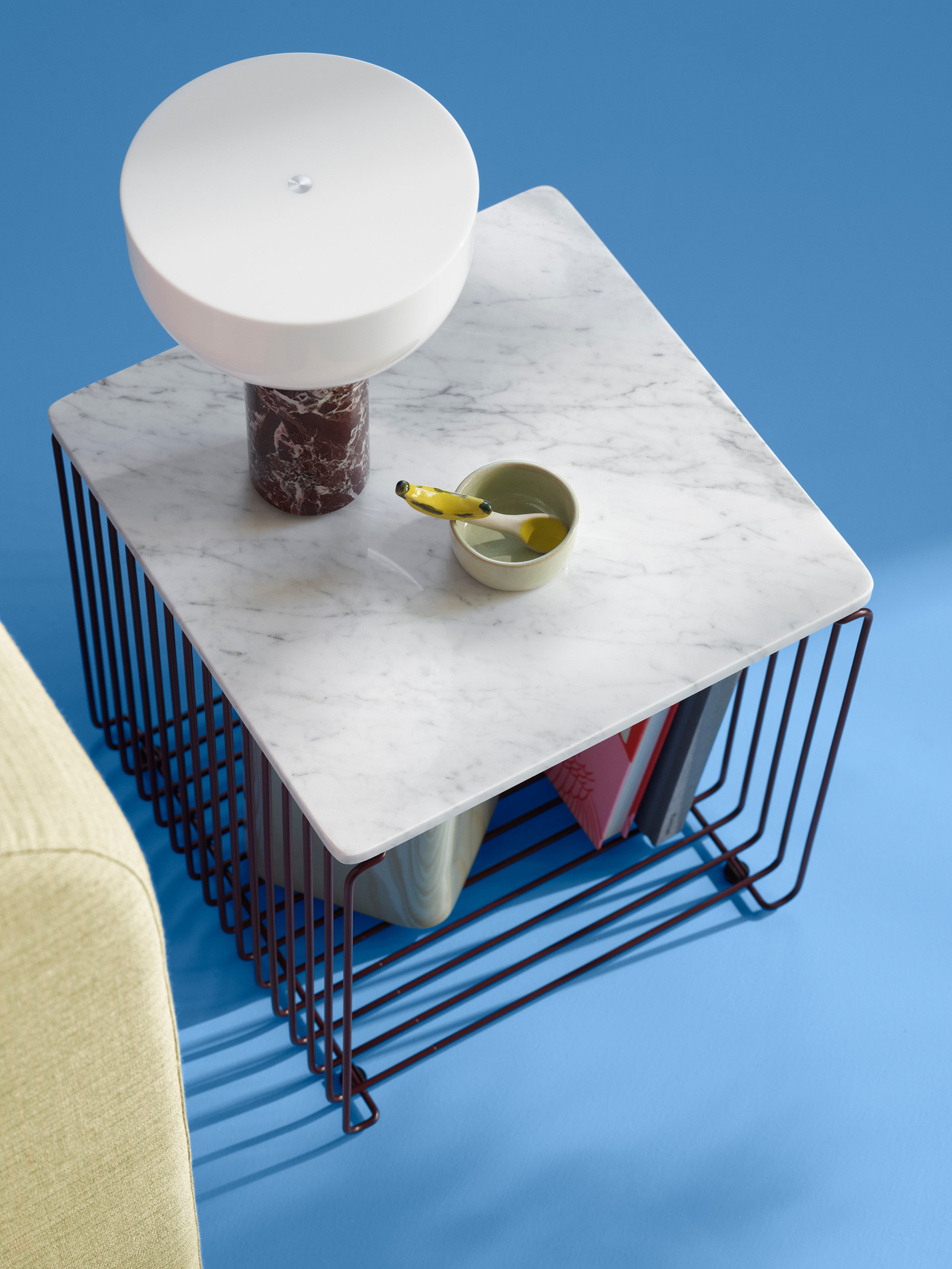 Panton Wire Single - Wire shelf by Verner Panton W34.8 cm